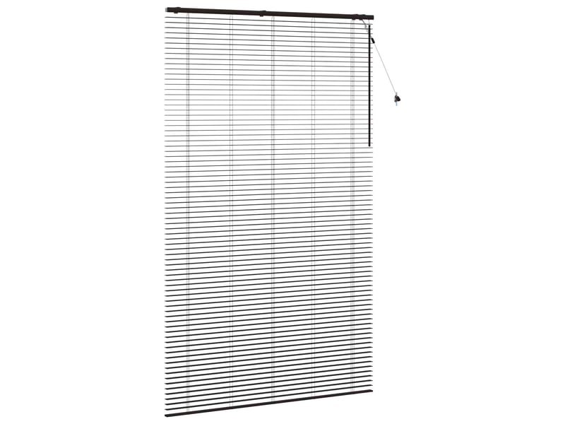 Store vénitien, store de fenêtre marron foncé 160 x 250 cm 35 mm cf47992 - Conforama C