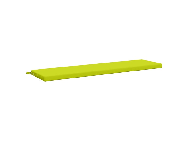 Lot de 2 coussins de banc, coussins d'assise soest 100 % polyester vert vif. Cf57617 - Conforama D