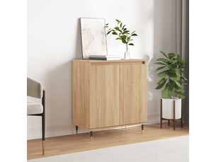 Buffet cuisine, meuble de rangement, commode chêne sonoma 60x35x70 cm bois d'ingénierie shl1158