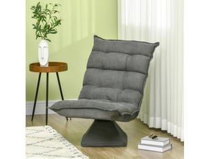 Fauteuil relax manuel WISHDOR Microfibre gris