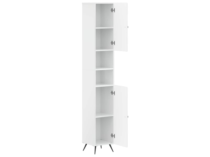  Colonne de salle de bain avec étagère ouverte breda shl9572  - Conforama C