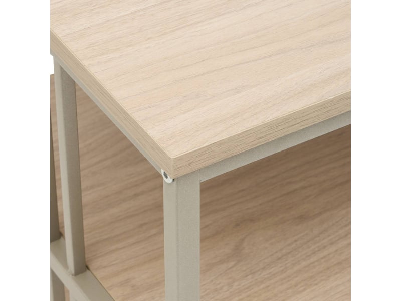  Meuble tv duna rectangulaire 40x120cm beige DUNA - Conforama B