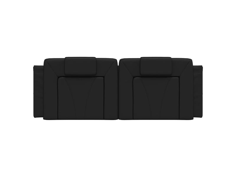  Coussin de tête de lit viana noir 153 cm similicuir cf55970  - Conforama E