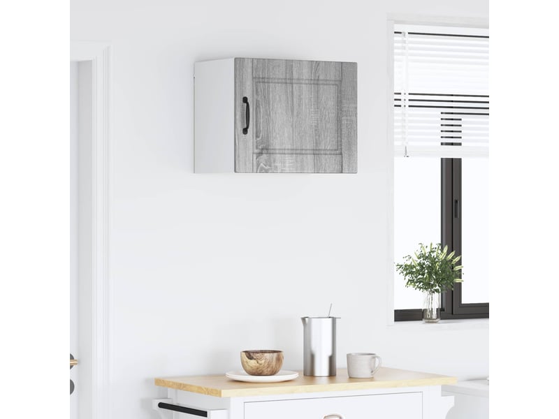  Meuble mural de cuisine, armoire de cuisine gris sonoma 50x31x40cm  - Conforama D