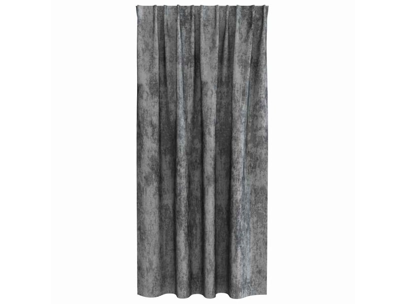  Lot de 2 rideaux en velours, rideaux de fenêtre gris 175 x 140 cm velours cf44202  - Conforama D