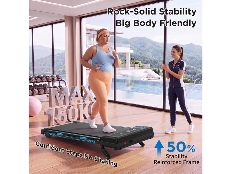  Tapis de course 1-8 kmh avec inclinaison automatique 15 % evryae  - Conforama D