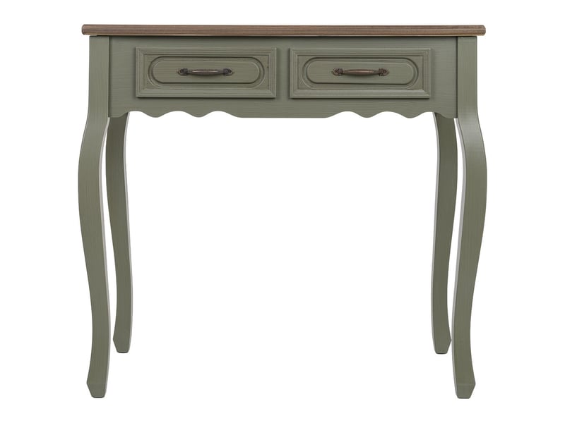  Console d'entrée en bois vert 80x40x75 cm h  - Conforama B
