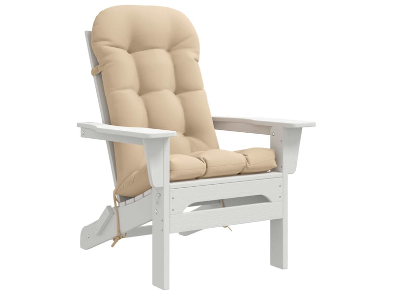 Coussin de transat ensoleillé, coussin pour bain de soleil putten 100 % polyester crème cf56079 - Conforama C