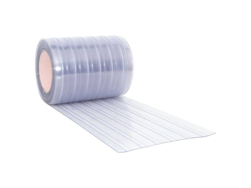  Rideau de porte transparent 300 mmx2,6 mm 25 m pvc cf43633  - Conforama D