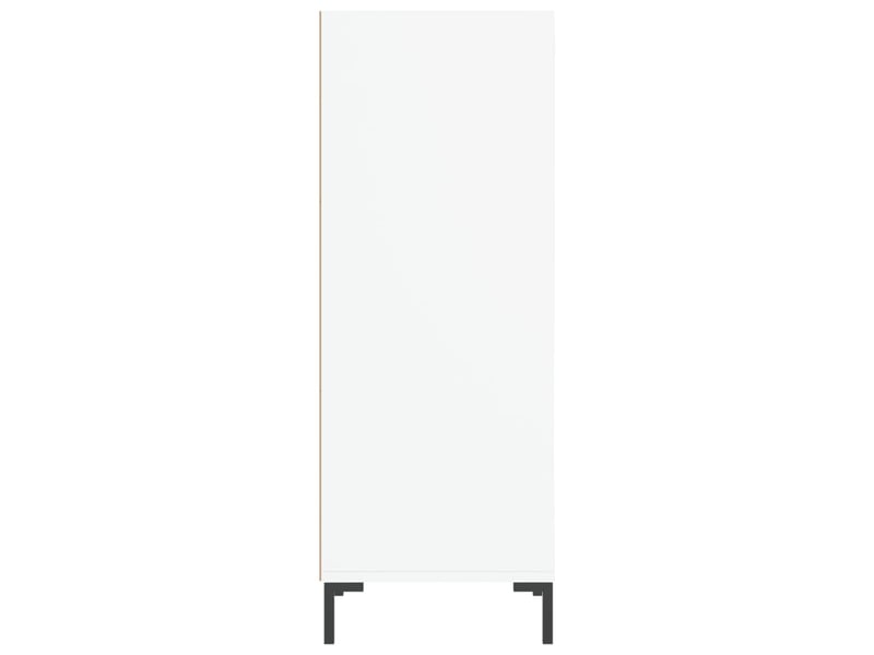  Buffet - bahut - meuble de rangement blanc 34,5x32,5x90 cm bois d'ingénierie  - Conforama E
