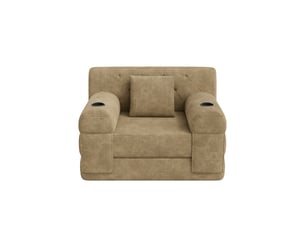 Fauteuil fixe URBAN MEUBLE  Tissu vert