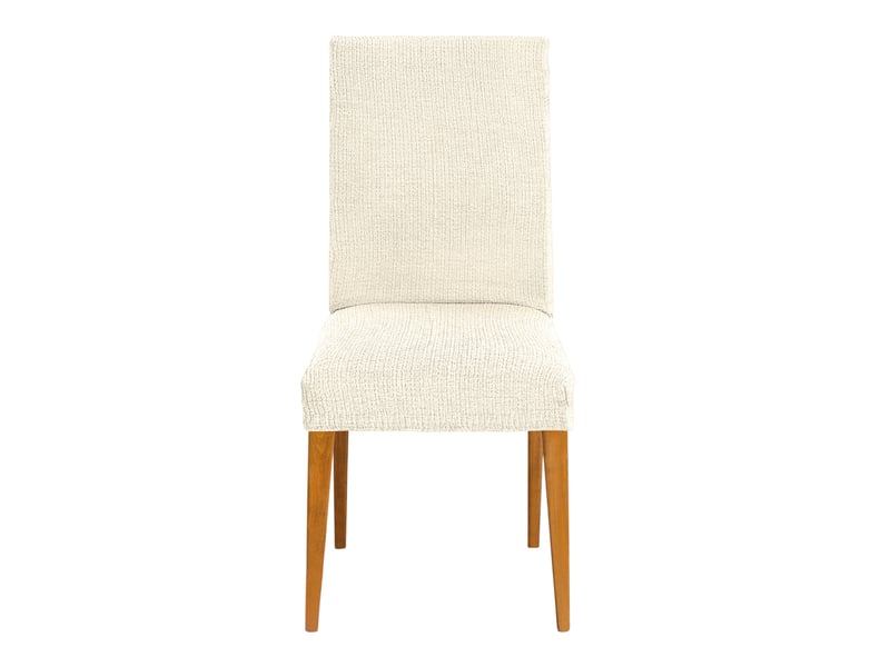 Lot de 2 housses de chaise dorian avec dossier (1 de chaque)  - Conforama A