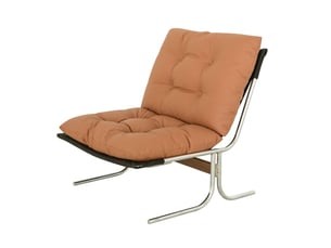 Fauteuil fixe  <strong></strong> Tissu marron