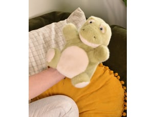 Marionnette crocodile - 24 cm