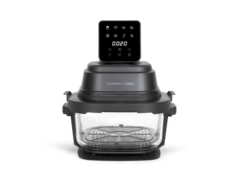  Livoo - friteuse sans huile 4l + 1.5l 1500w noir  doc367co - DOC367CO - Conforama B
