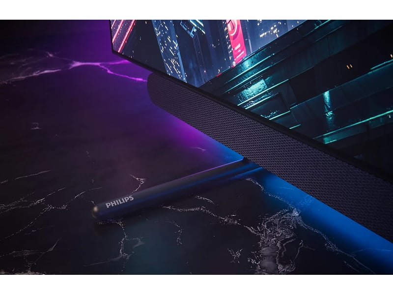  Tv oled ambilight 4 - p5 pro dolby vision-atmos - hdr10+    titan - air  - Conforama C