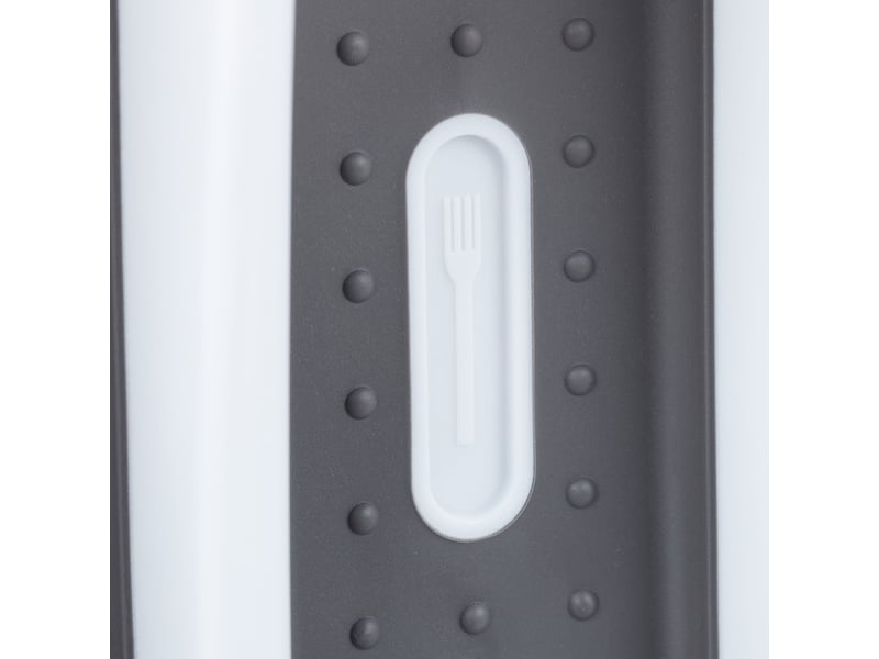  Boîte de rangement à couverts pour tiroir 4,5 x 33 x 40 cm 6 compartiments antidérapants finition épurée en plastique blanc 13_0010219  - Conforama D