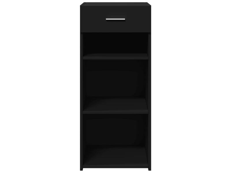  Buffet - bahut - meuble de rangement noir 40x42,5x93 cm bois d'ingénierie  - Conforama D