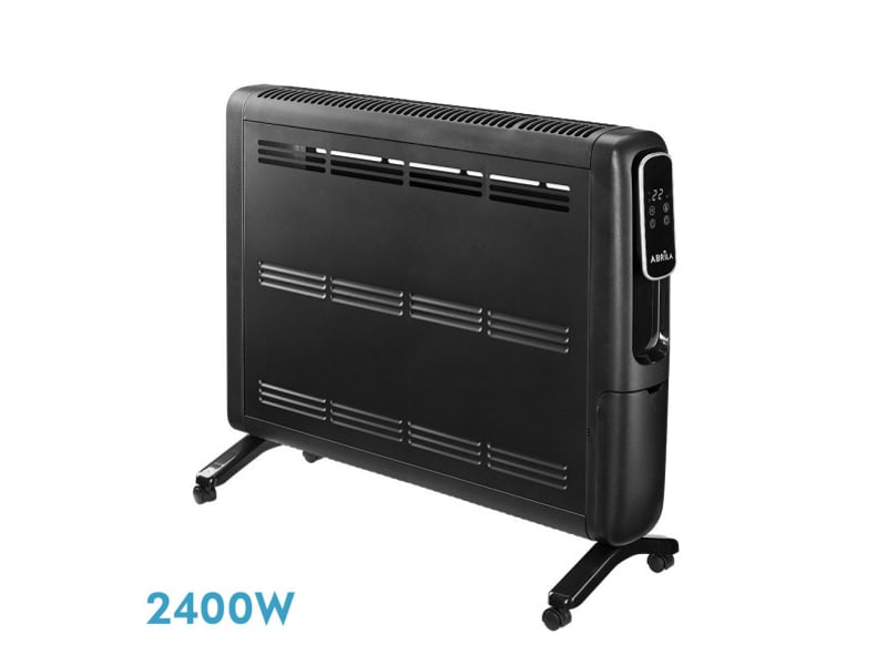  Fabrilamp alpino émetteur thermique aluminium 2400 w noir 232022409 - Conforama A