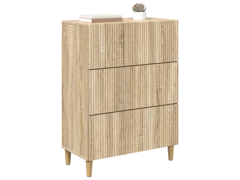  Armoire de rangement bureau, armoire à tiroirs 66 x 34,5 x 90 cm bois d'ingénierie shl4139  - Conforama C