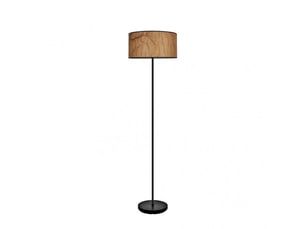 Lampadaire fabrilamp tapiro e27 coloris pergaminonoir 162 x 40 x 40 cm
