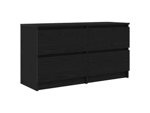 Meuble tv coloris noir 100 cm <strong></strong>  <strong></strong>
