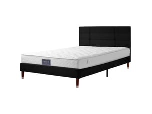 Matelas 140x200 cm <strong>WISHDOR</strong> <strong></strong> Ressorts + mémoire de forme soutien Medium épaisseur 25 cm