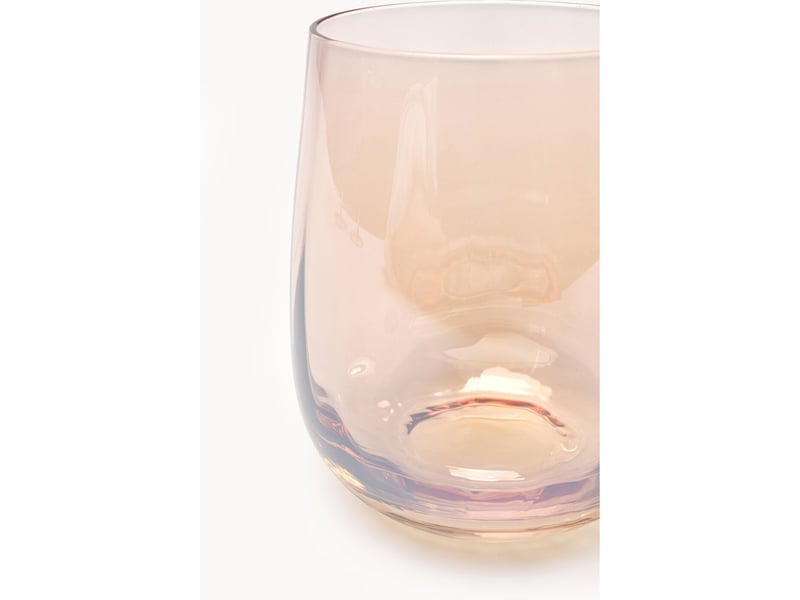 verres à eau bina mocca set de 6 kare design  - Conforama E