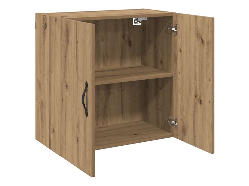  Armoire murale salon, meuble de rangement 60 x 31 x 60 cm bois d'ingénierie  - Conforama E