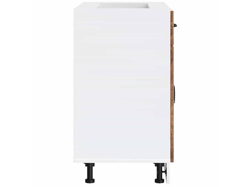 Meuble de rangement, armoire de cuisine lucca vieux bois bois ingénierie shl7036  - Conforama E
