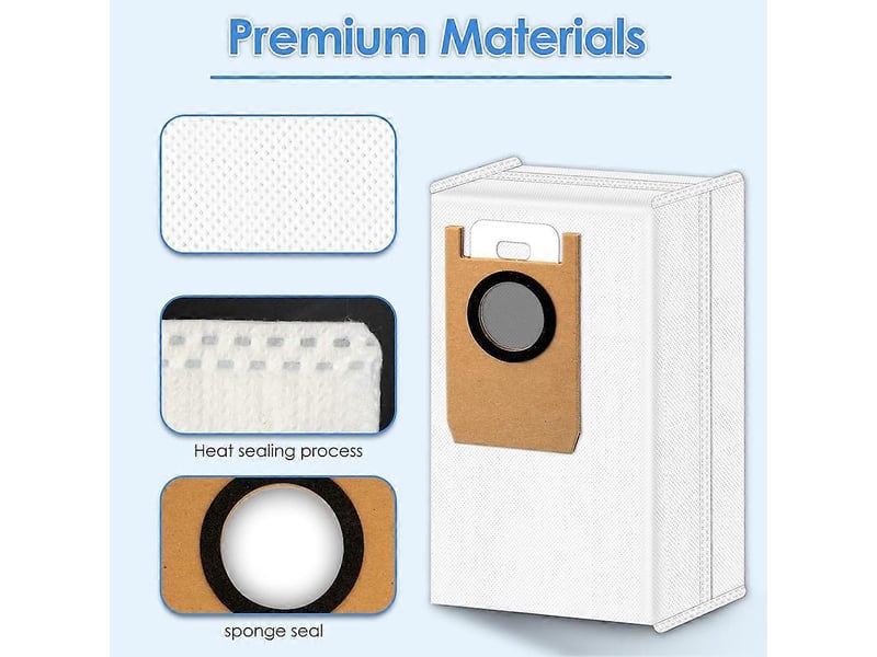 For eufy omni s1 pro self draining station robot vacuum cleaner accessories dust bags for robot vacuum cleaner - Conforama B