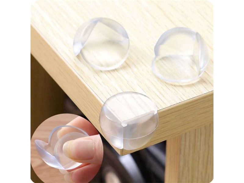  Protection coin de table bébé, protection angle de table avec une super colle améliorée pour tables et coins de meubles 20 pcs  - Conforama D