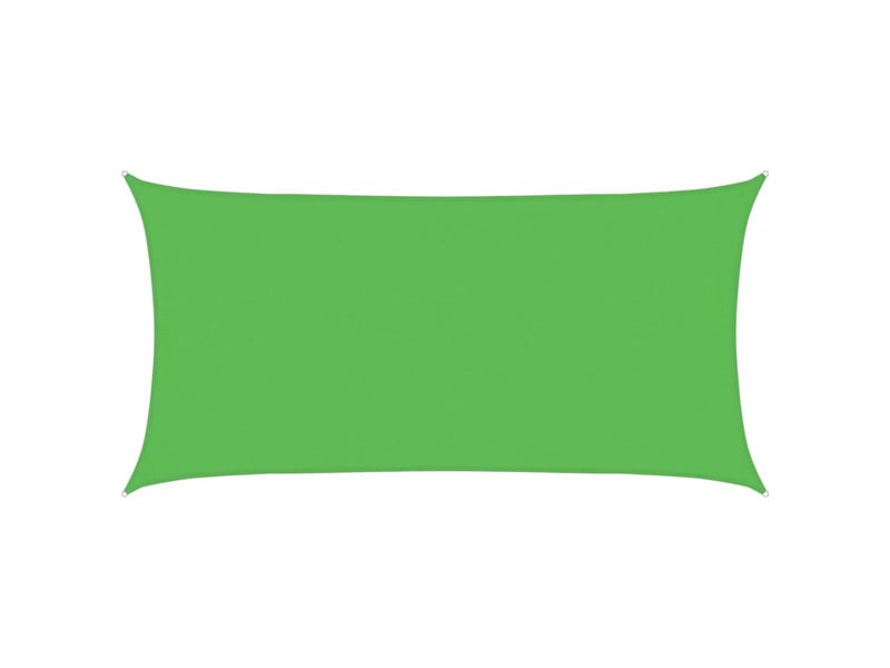  Voile d'ombrage - voile d'ombre - voile parasol 160 gm² vert clair 4x7 m pehd  - Conforama A