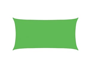 Voile d'ombrage - voile d'ombre - voile parasol 160 gm² vert clair 4x7 m pehd