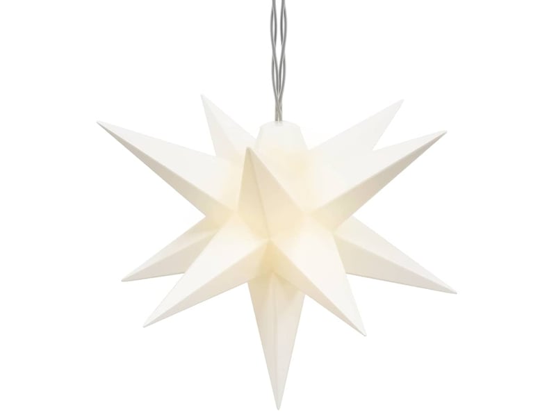  Lumière de noël 10 led blanc 10 cm  - Conforama C