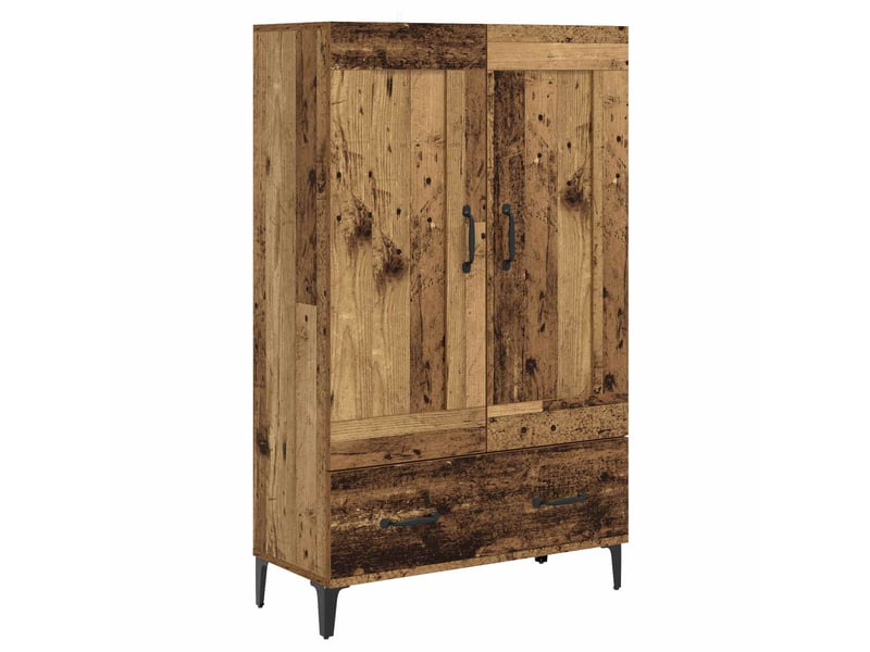  Buffet - haut armoire bois ancien 70 x 31 x 115 cm bois d'ingénierie  - Conforama A