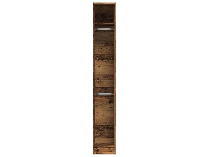  Garde-robe, armoire de rangement vieux bois 30x50x200 cm bois d'ingénierie shl93233  - Conforama D
