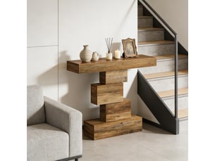 Table basse coloris marron OKMYHOME