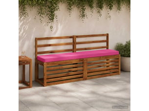 Coussin de banc, coussin d'assise, coussin pour chaisecanapé 1 pièce vught 100 % polyester rose cf52119