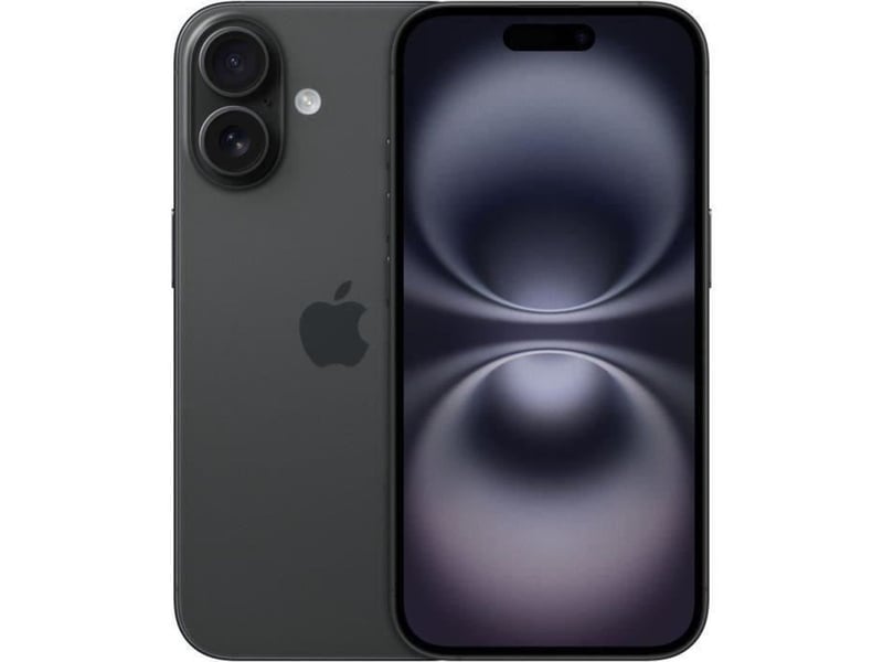  Telephone iphone 16 128gb noir 2024 reconditionne excellent etat  - Conforama A