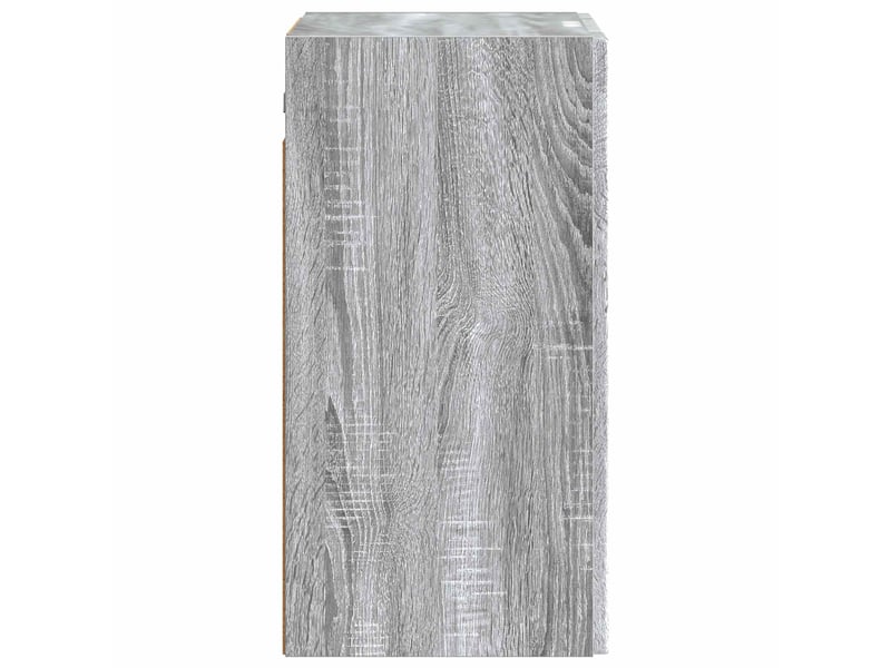 Armoire murale salon, meuble de rangement 59x31x60cm bois d'ingénierie sonoma gris shl2597  - Conforama E