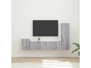 Meuble tv coloris gris 30 cm <strong></strong>  <strong></strong>