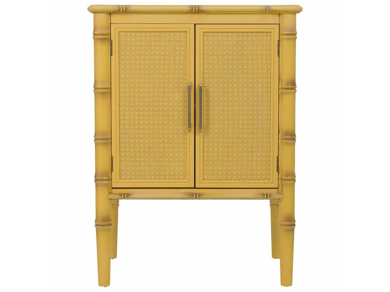  Console d'entrée en bois jaune 60x38x80 cm h  - Conforama B
