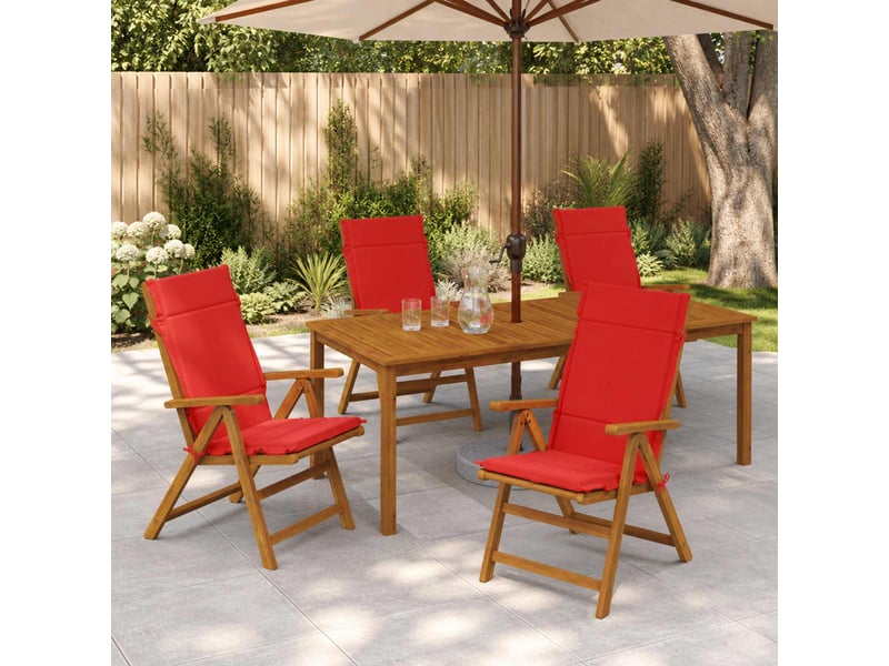  Lot de 4 coussins de chaise à dossier haut  gemert cf59314  - Conforama B