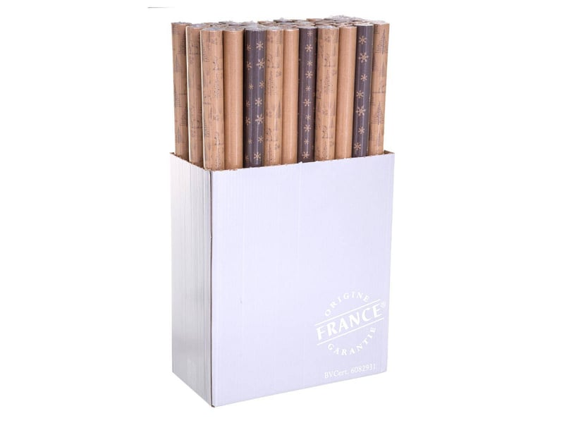  Papier cadeau kraft imprimé 200x70cm  - Conforama C