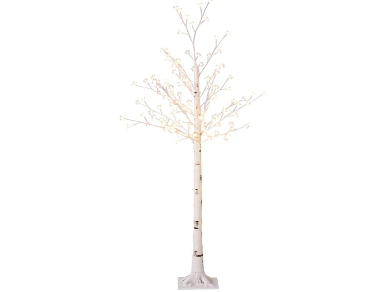  Arbre lumineux à fleurs de cerisier 21x21x150 cm 120 led blanc  - Conforama A