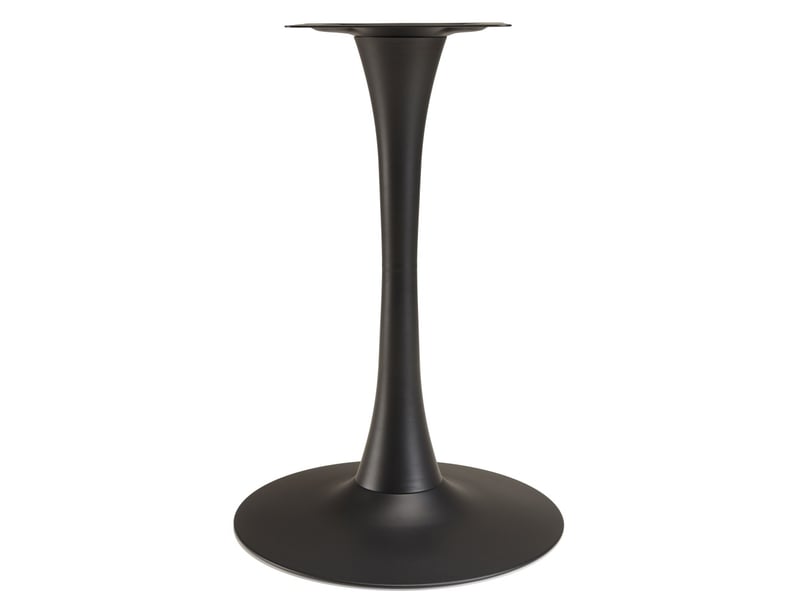  Icare - ensemble n°3: table bistrot 70x70cm en céramique marbré noir  - Conforama C