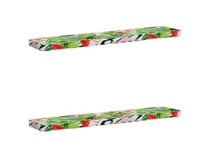 Lot de 2 coussins de banc, coussins d'assise vught 100 % polyester cf58284