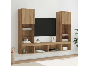 Meuble tv coloris bois clair <strong></strong> <strong></strong>