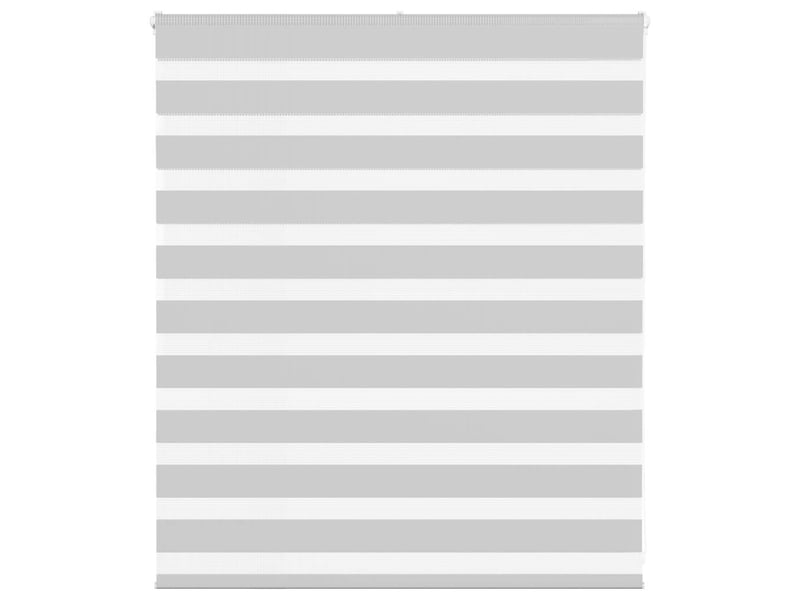  Store zèbre, store de fenêtre gris clair largeur du tissu 115,9 cm polyester cf48453  - Conforama B